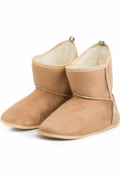 Alwero Booties Ozy Velour Light Brown