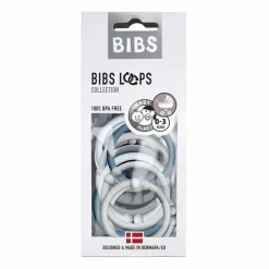 Bibs Loops 12 Pak Baby Blue/Cloud/Petrol
