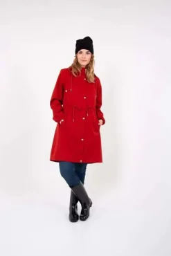 Danaalborg Raincoat Rust Red