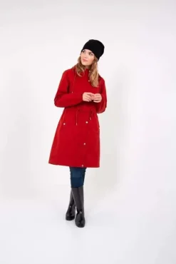Danaalborg Raincoat Rust Red