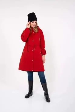 Danaalborg Raincoat Rust Red