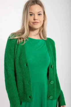 Danadorable Wool Cardigan Green