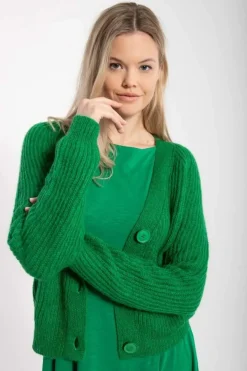 Danadorable Wool Cardigan Green