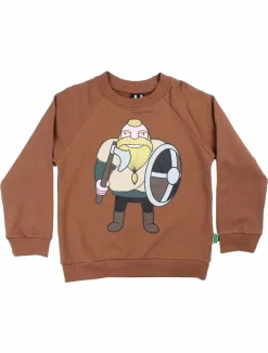 Danamerika Sweat Brown Beige Harald Din Ven