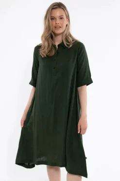 Danane Cloth Dress Dk Army