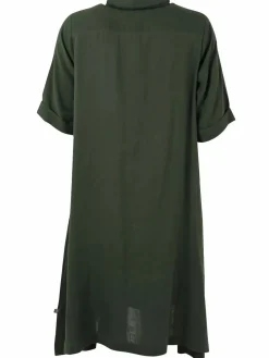 Danane Cloth Dress Dk Army