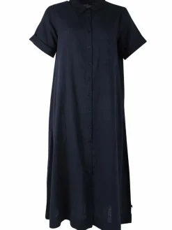 Danapril Ss Dress Dk Navy
