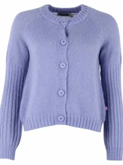 Danarnaq Wool Cardigan Ice Viola