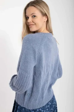 Danarnaq Wool Cardigan Porcelaine