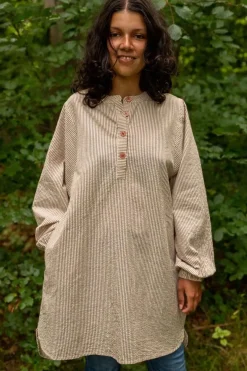 Danatelier Shirt Brick/Chalk
