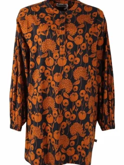 Danatelier Shirt Dk Navy/Occer Hortensia