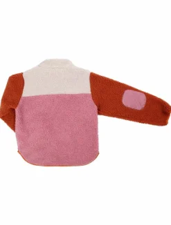 Danebaever Fleece Jacket Rust/Lt Beige/Old Rose