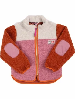 Danebaever Fleece Jacket Rust/Lt Beige/Old Rose