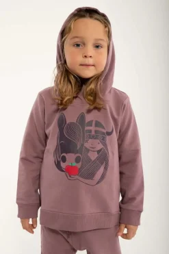 Danebirch Hoodie Clay Viola Pony Freja