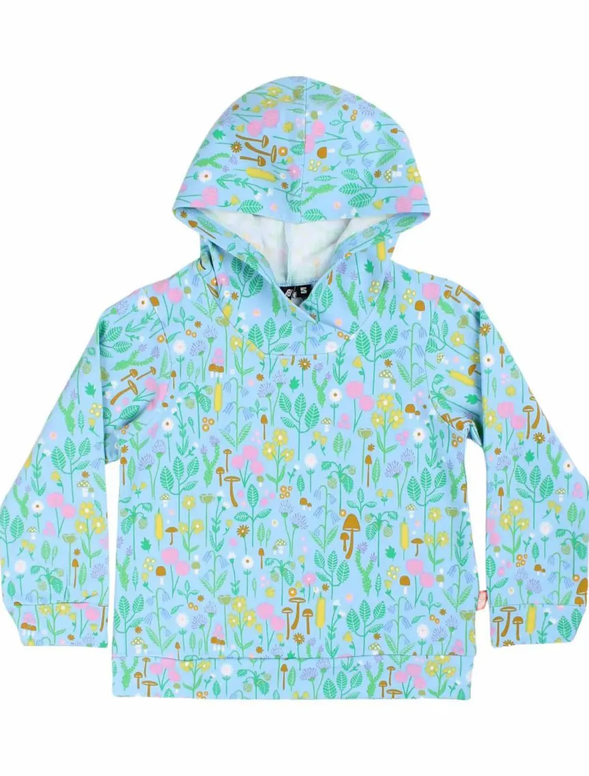 Danebirch Hoodie Light Blue Botanical