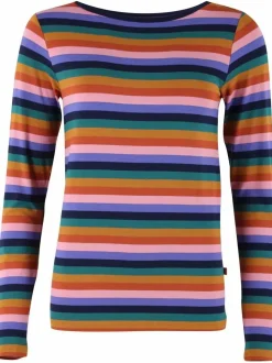 Daneboat Neck Ls Viscose Tee Takeiteasy