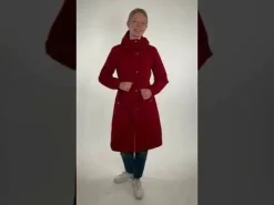 DaneBørnholm Winter Rain Dark Red