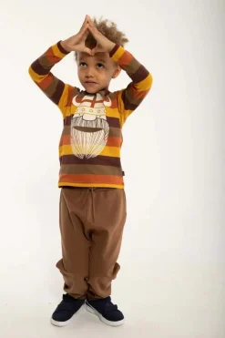 Danebronze Pants Jr Brown Beige