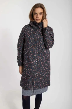 Danebrunhilde Winter Parka Navy Fleurie