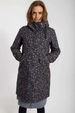 Danebrunhilde Winter Parka Navy Fleurie