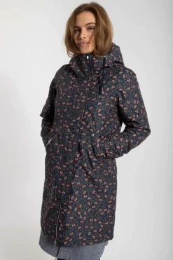 Danebrunhilde Winter Parka Navy Fleurie