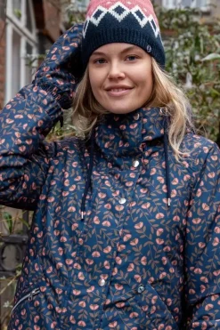 Danebrunhilde Winter Parka Navy Fleurie