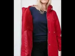 Danebrunhilde Winter Parka Dark Red