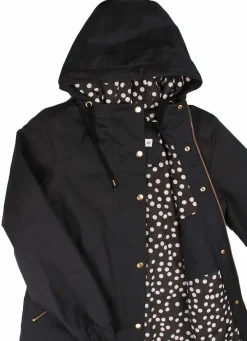 Danebrunhilde Winter Parka Black