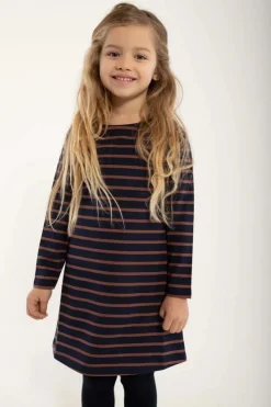 Danecaptain Dress Dk Navy/Beige Rose