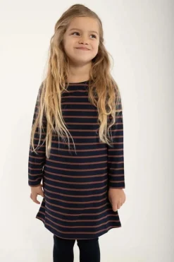 Danecaptain Dress Dk Navy/Beige Rose