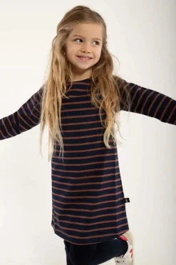 Danecaptain Dress Dk Navy/Beige Rose