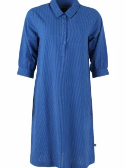 Danecarnation Searsucker Dress Deep Marine/Klein Blue