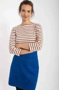 Danecarribean Heavy Cotton Tee Chalk/Red Wine