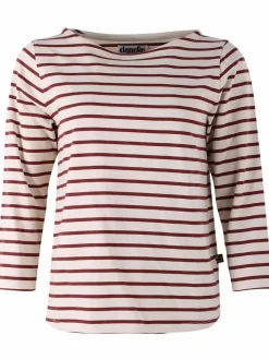 Danecarribean Heavy Cotton Tee Chalk/Red Wine