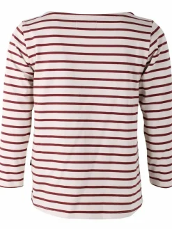 Danecarribean Heavy Cotton Tee Chalk/Red Wine