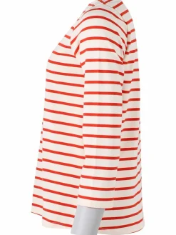 Danecarribean Heavy Cotton Tee Chalk/Bright Red
