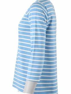 Danecarribean Heavy Cotton Tee Iceblue/Chalk