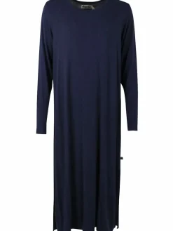 Danecasilda Ls Viscose Dress Navy