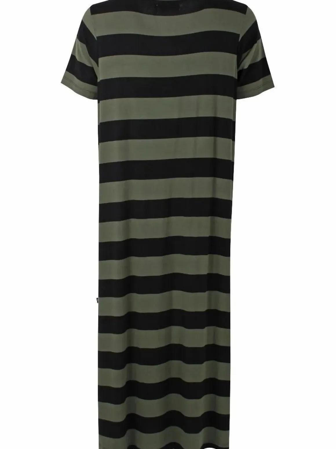 Danecasilda Viscose Dress Black/Dk Army