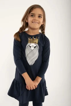 Danecookie Dress Dk Navy Prinsesse