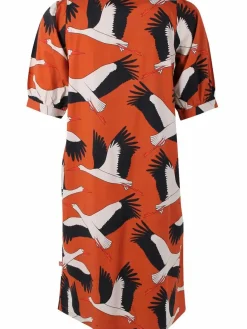 Danedal Dress Rust Big Stork
