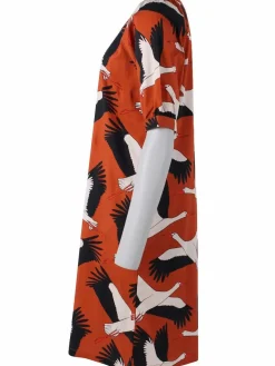 Danedal Dress Rust Big Stork