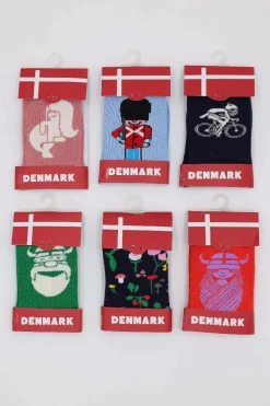 Danedanmark Kids Socks Bright Red Freja
