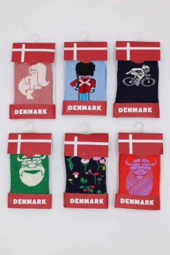 Danedanmark Kids Socks Lt Blue Storks