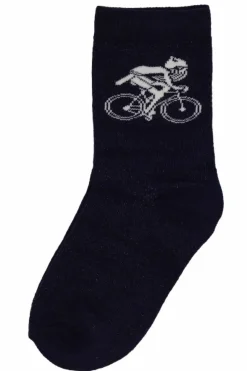 Danedanmark Kids Socks Navy Biking Viking