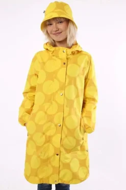 Danedith Rainjacket Mustard/Yellow Megadot