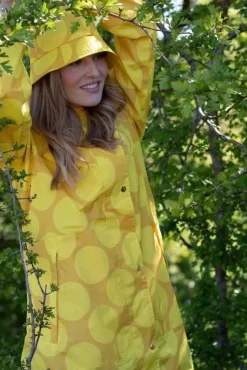 Danedith Rainjacket Mustard/Yellow Megadot