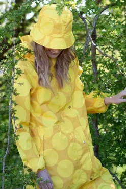 Danedith Rainjacket Mustard/Yellow Megadot