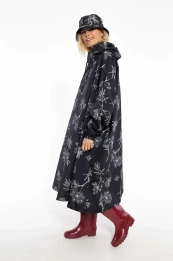Danedream Drops Rain Poncho Black Hemlock