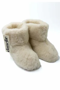 Danefae Wool Boots Off White
